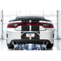 2017+ Dodge Charger 5.7L Track Edition Exhaust - Chrome Silver Tips