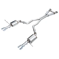 18-23 Dodge Durango SRT & Hellcat Touring Edition Exhaust - Chrome Silver Tips