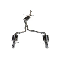 Audi B8.5 All Road Touring Edition Exhaust - Dual Outlet Diamond Black Tips