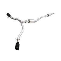 20-21 Jeep Gladiator JT 3.6L Tread Edition Cat-Back Dual Exhaust - Diamond Black Tip