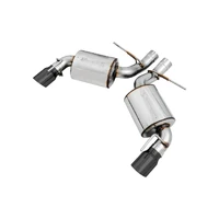 16-19 Chevrolet Camaro SS Axle-back Exhaust - Touring Edition (Diamond Black Tips)