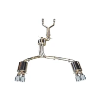 Audi C7 / C7.5 S7 4.0T Touring Edition Exhaust - Polished Silver Tips