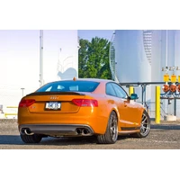 Audi B8.5 S5 3.0T Touring Edition Exhaust System - Polished Silver Tips (90mm)