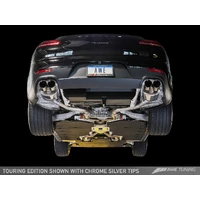 Panamera 2/4 Touring Edition Exhaust (2014+) - w/Chrome Silver Tips