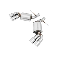 16-19 Chevrolet Camaro SS Axle-back Exhaust - Touring Edition (Quad Chrome Silver Tips)