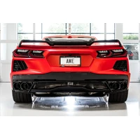 2020 Chevrolet Corvette (C8) Touring Edition Exhaust - Quad Chrome Silver Tips