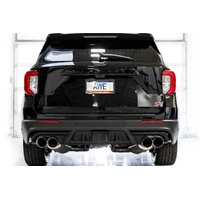 2020+ Ford Explorer ST Touring Edition Exhaust w/ Chrome Silver Tips