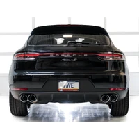19-21 Porsche Macan 3.0T/2.9TT Touring Edition Catback Exhaust w/ Chrome Silver Tips