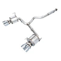 2022+ VB Subaru WRX Touring Edition Exhaust - Chrome Silver Tips