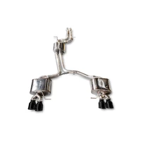 Audi 8R SQ5 Touring Edition Exhaust - Quad Outlet Diamond Black Tips
