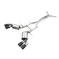 16-19 Chevy Camaro SS Res Cat-Back Exhaust -Touring Edition (Quad Diamond Black Tips)