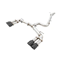 Audi 8V S3 Track Edition Exhaust w/Diamond Black Tips 102mm