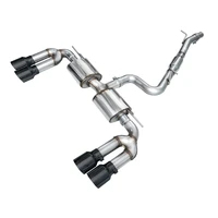 22-24 Audi 8Y S3 Touring Edition Exhaust - Diamond Black Tips