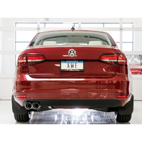 09-14 Volkswagen Jetta Mk6 1.4T Track Edition Exhaust - Chrome Silver Tips