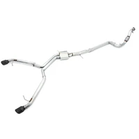 Audi B9 A5 Track Edition Exhaust Dual Outlet - Diamond Black Tips (Includes DP)