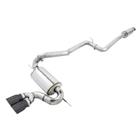 Ford Focus ST Touring Edition Cat-back Exhaust - Resonated - Diamond Black Tips