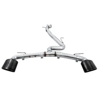 18-19 Audi TT RS 8S/RK3 2.5L Turbo Track Edition Exhaust - Diamond Black RS-Style Tips