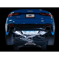 Audi B9.5 RS 5 Coupe Track Edition Exhaust - RS-Style Diamond Black Tips