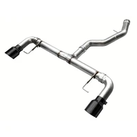 19-23 BMW 330i / 21-23 BMW 430i Base G2X Track Edition Axle Back Exhaust - Diamond Black