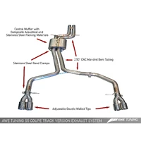 Audi B8 S5 4.2L Track Edition Exhaust System - Polished Silver Tips