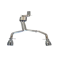 Audi B8 / B8.5 S4 3.0T Track Edition Exhaust - Chrome Silver Tips (90mm)