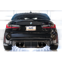 Track Edition Catback Exhaust for BMW G8X M3/M4 - Chrome Silver Tips
