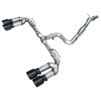AWE 22-24 Audi 8Y S3 Track Edition Exhaust - Diamond Black Tips