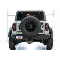 22-24 Ford Bronco Raptor 4WD Dual BashGuards Cat-Back SwitchPath Exhaust (No Tips)