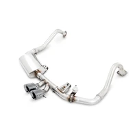 Porsche 718 Boxster / Cayman SwitchPath Exhaust (PSE Only) - Chrome Silver Tips