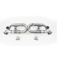 Porsche 991 SwitchPath Exhaust for Non-PSE Cars Chrome Silver Tips