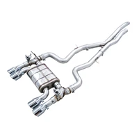 BMW F8X M3/M4 SwitchPath Catback Exhaust - Chrome Silver Tips