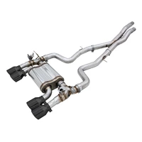 BMW F8X M3/M4 SwitchPath Catback Exhaust - Diamond Black Tips