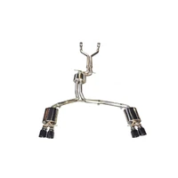 Audi C7 / C7.5 S6 4.0T Touring Edition Exhaust - Polished Silver Tips