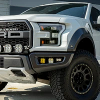 17-18 F-150 Raptor Fog Light & Sportsmen Fog Pocket Kit - Amber