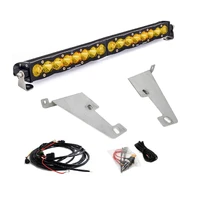 2022 Toyota Tundra 20in S8 Behind Bumper Light Mount Kit - Amber