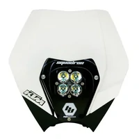08-13 KTM Headlight Kit AC w/ Headlight Shell White Squadron Sport