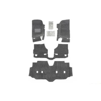 Front 4pc Floor Kit Incl. Heat Shields (JK Unlimited 4DR 07-16)