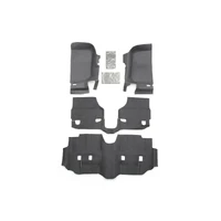 Front 4pc BedTred Floor Kit Incl. Heat Shields (JK Unlimited 4DR 07-16)