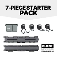Modular Garage Wall Storage 7 Piece Starter Bundle