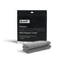 Microfibre Car Wash Towels 30 x 60cm 2 Pack
