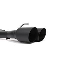 Muffler Delete / Axle Back Single Wall 4in - Matte Black Tips (WRX 22+)