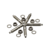 Racing Stainless Steel Exhaust Manifold Studs -Piece Set - M10x1.25 55mm