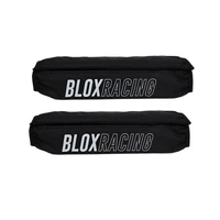 Racing Coilover Covers - Black - Pair