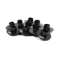 Racing Subframe Hard Collar Kit - Front and Rear total 12 Pieces Gold (S2000)