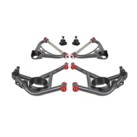 70-81 2nd Gen F-Body Upper And Lower A-Arm Kit - Black Hammertone