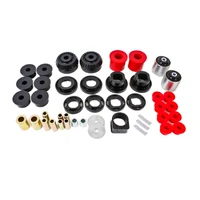 08-09 Pontiac G8 Total Suspension Bushing Kit (BK003 BK007 BK012) - Black/Red