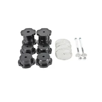 16-17 6th Gen Camaro Rear Cradle Bushing Kit (Delrin) - Black
