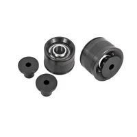 16-17 6th Gen Camaro Front Radius Rods Bearing Kit - Black