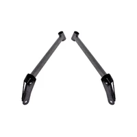 16-17 6th Gen Camaro Front Of Rear Cradle Brace - Black Hammertone