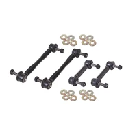 15-17 S550 Mustang Front and Rear Sway Bar End Link Kit - Black